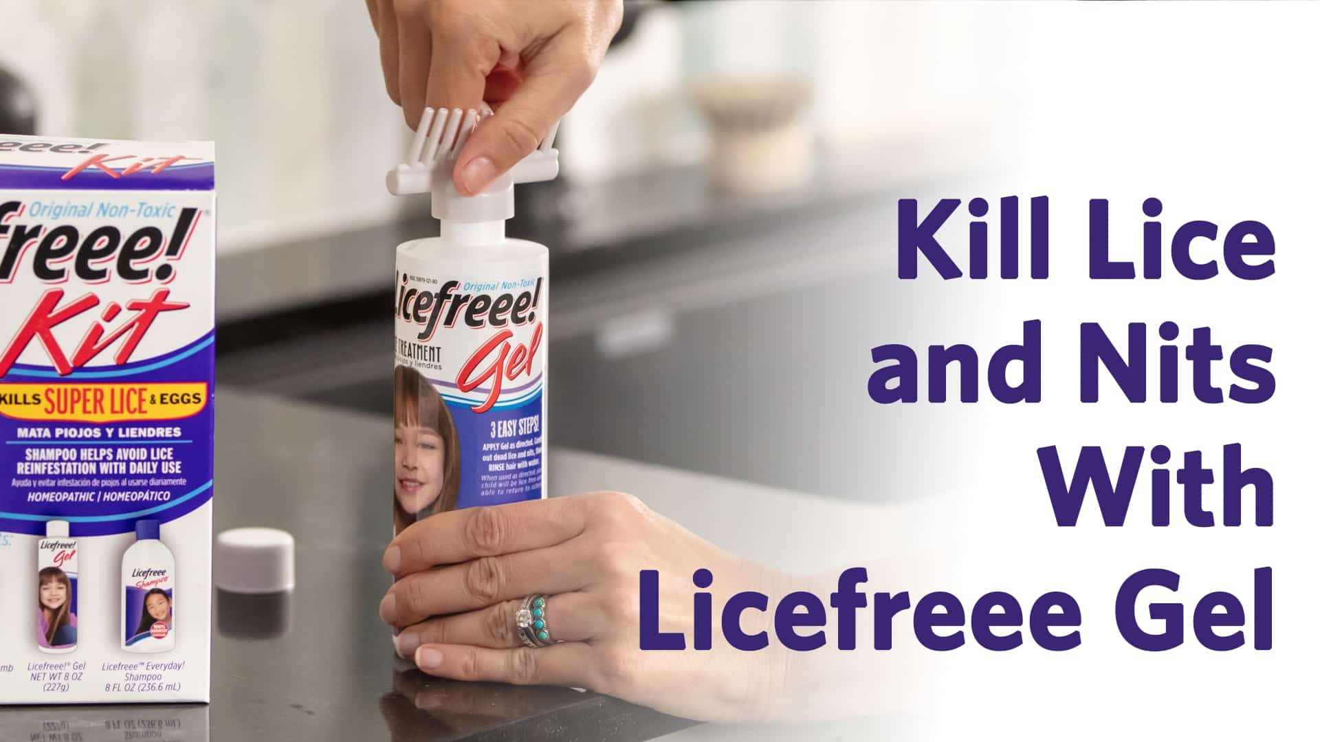 How to use Licefreee! Gel